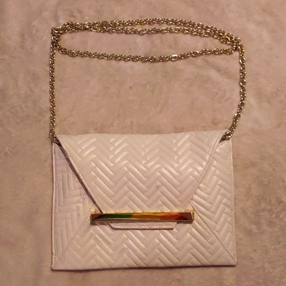 MOSSIMO Envelope Cocktail Clutch with Chain
